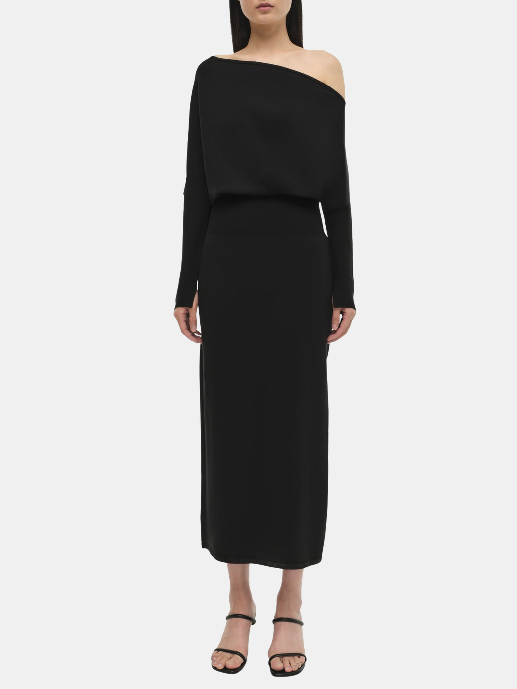 Janese Off Shoulder Midi Dress