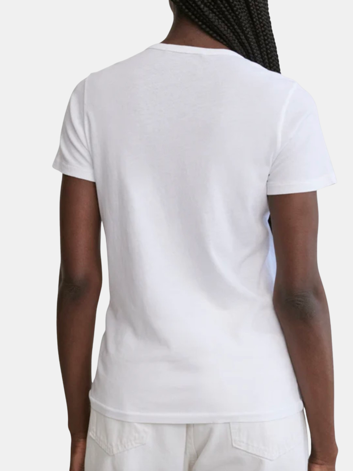 Cotton Slim Tee - Periwinkle