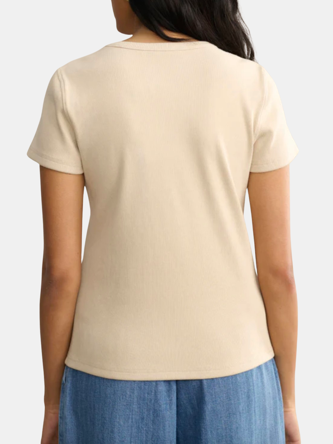 Rib Tee - Periwinkle