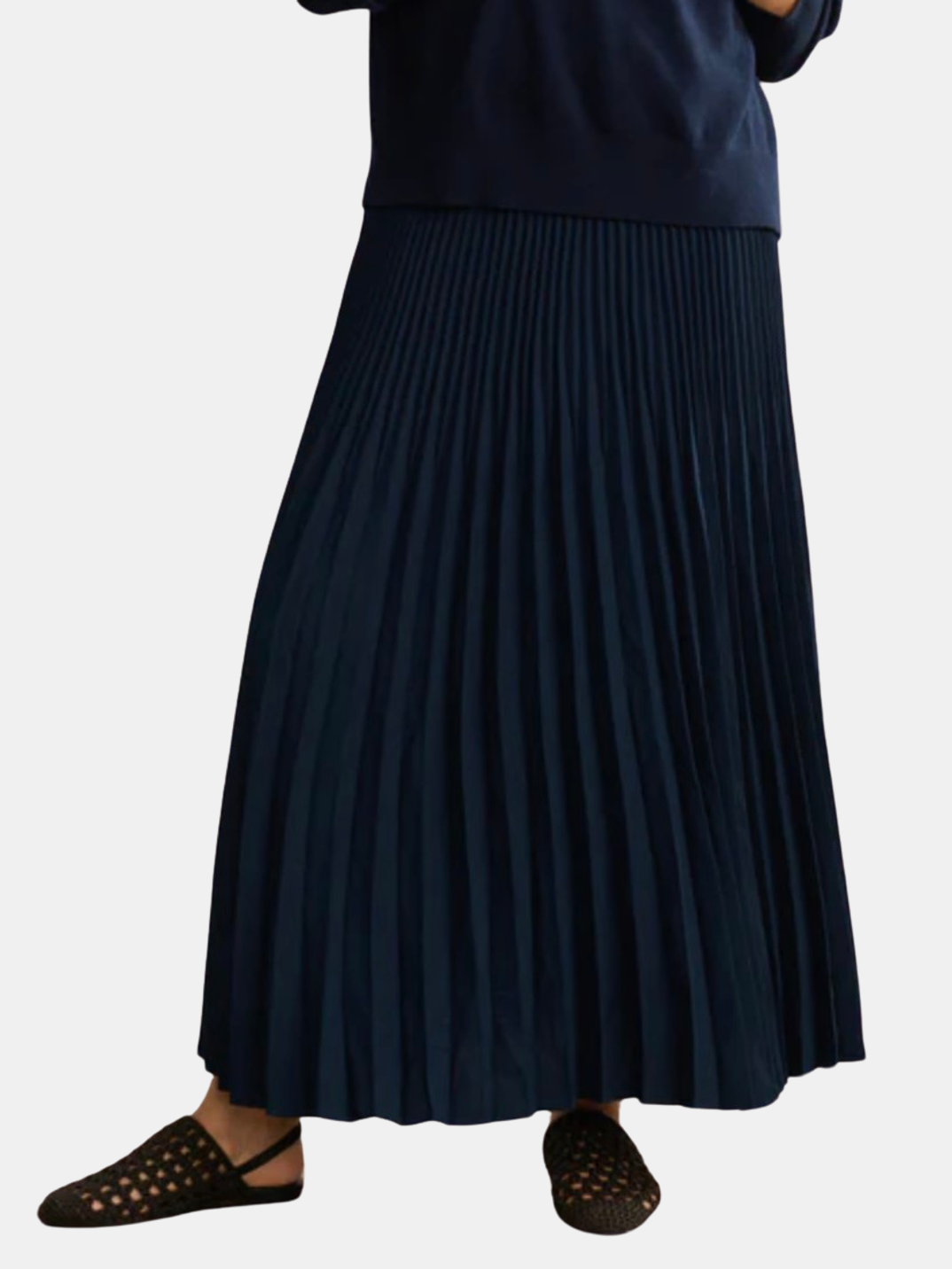 Pleated Skirt - Periwinkle