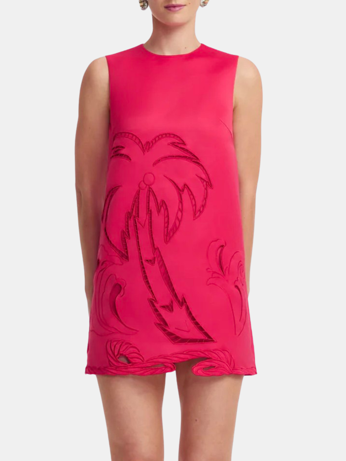 Yvonne Applique Mini Dress