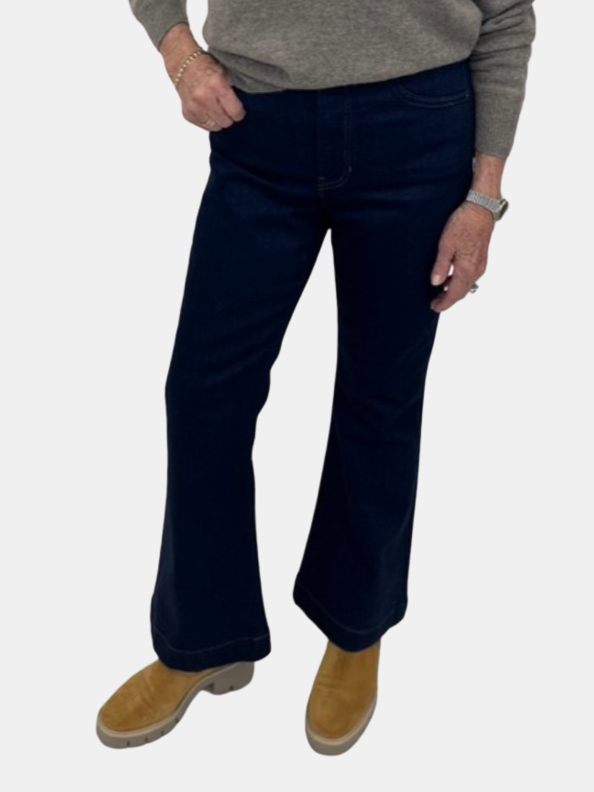 Carson Ankle Flare - Periwinkle