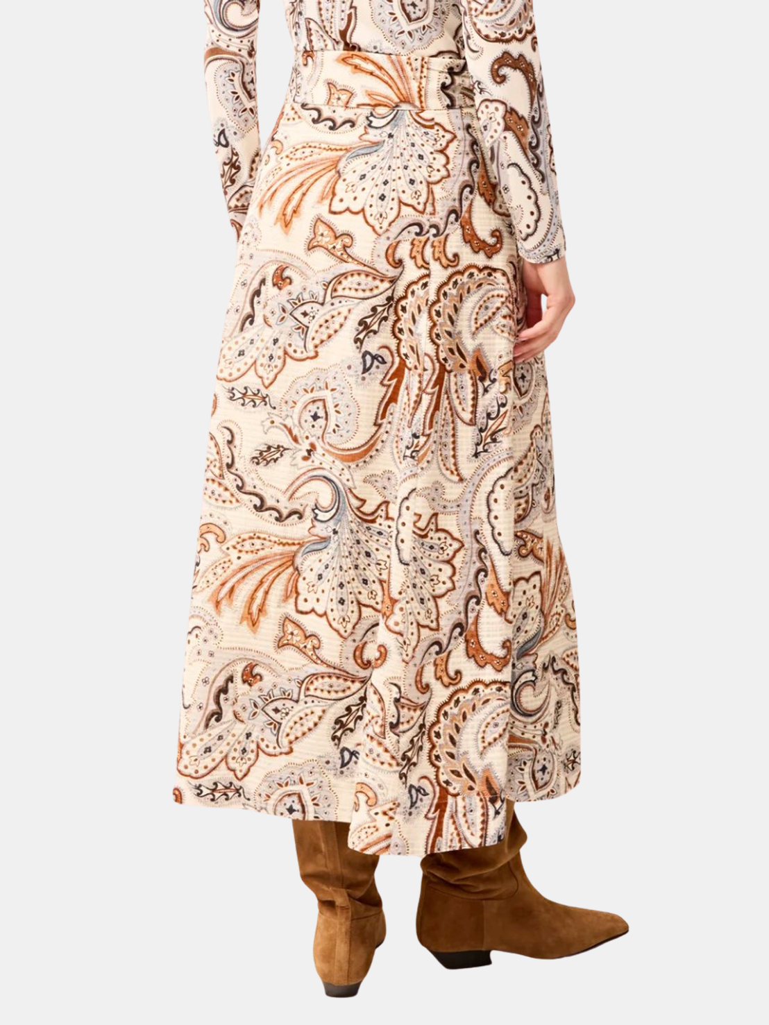 Estine Wrap Skirt - Periwinkle