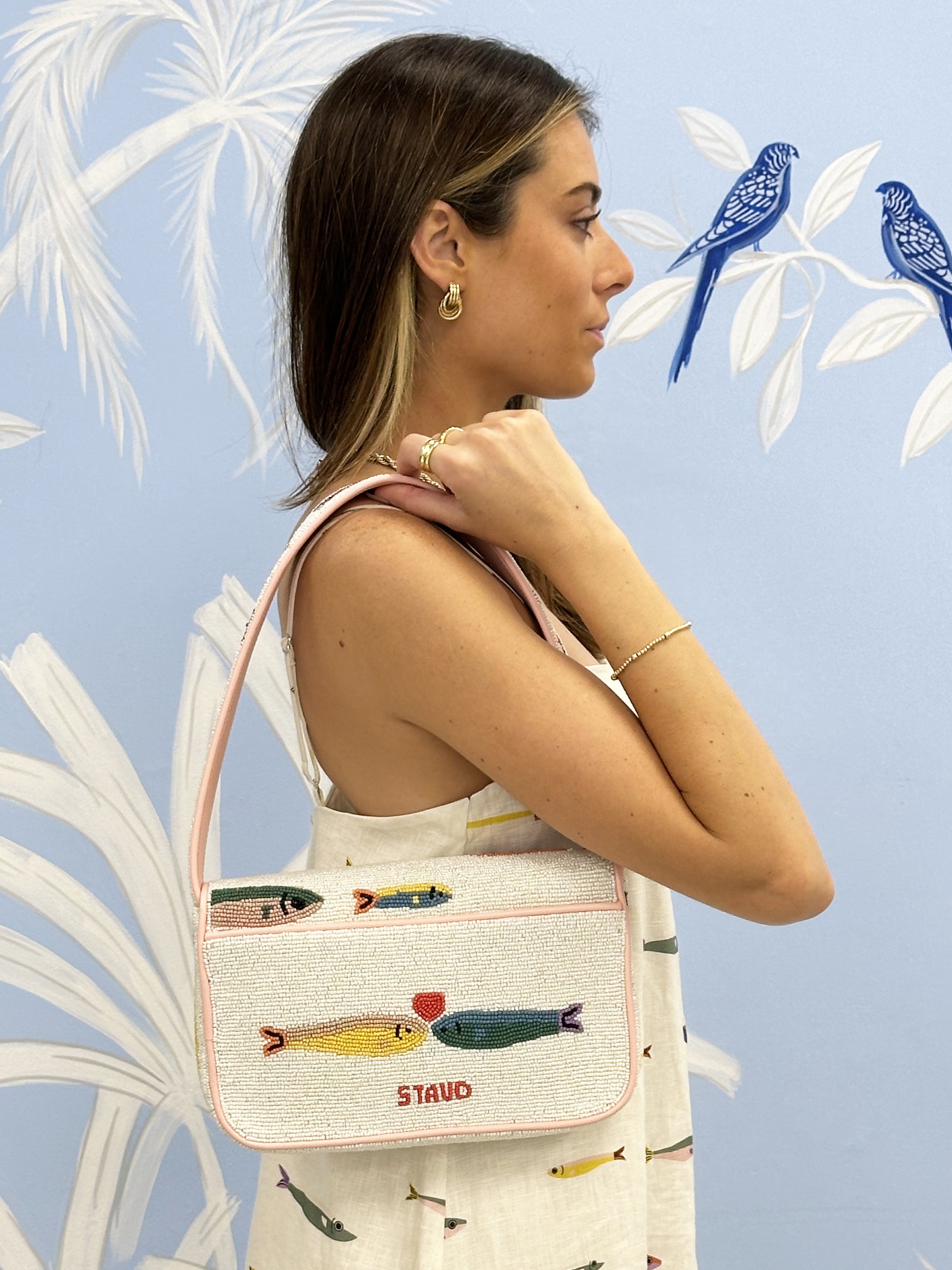 Tommy Beaded Bag