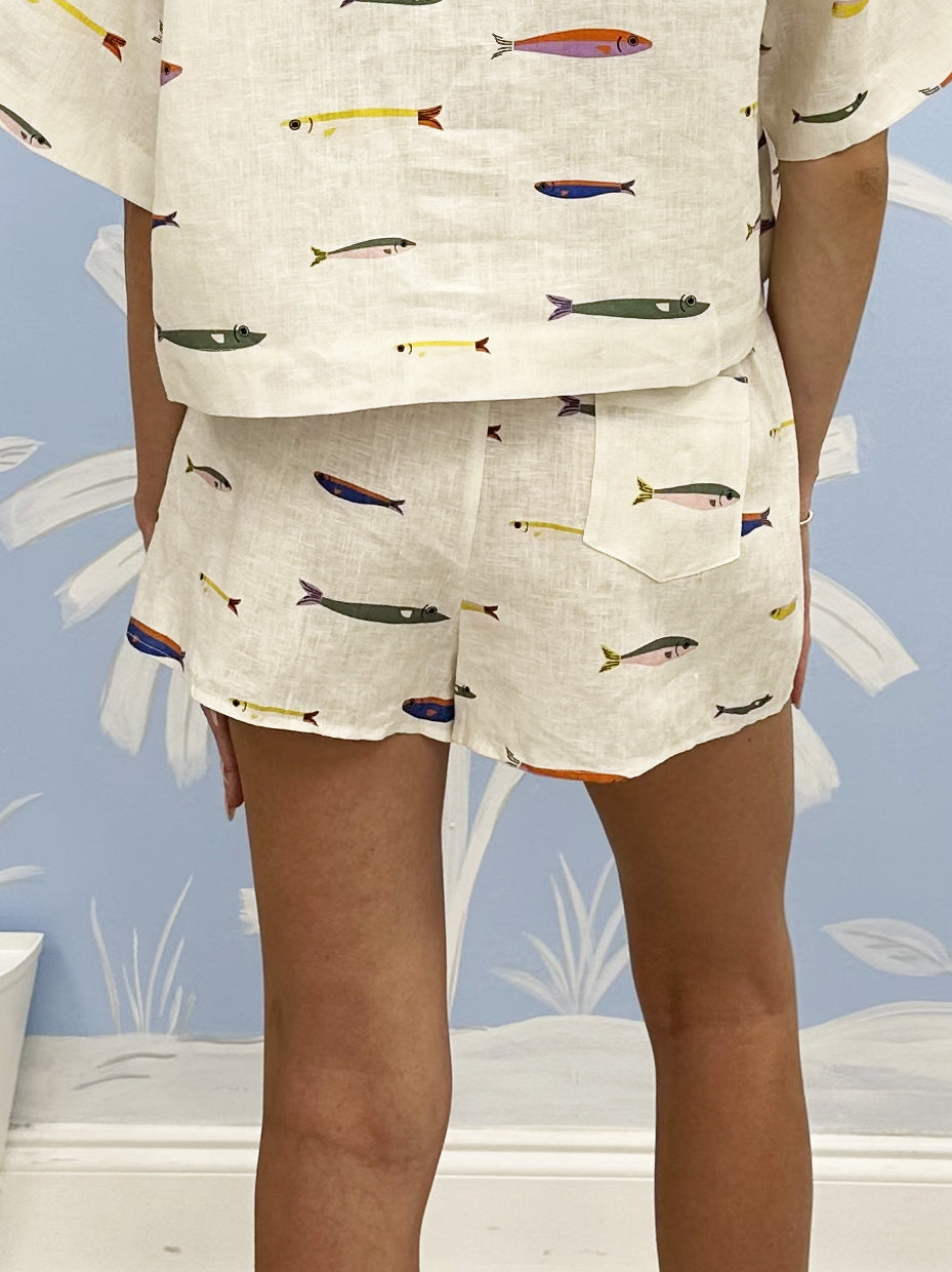 Paddle Linen Short