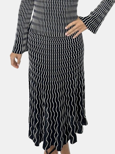 Aliza Midi Skirt - Periwinkle