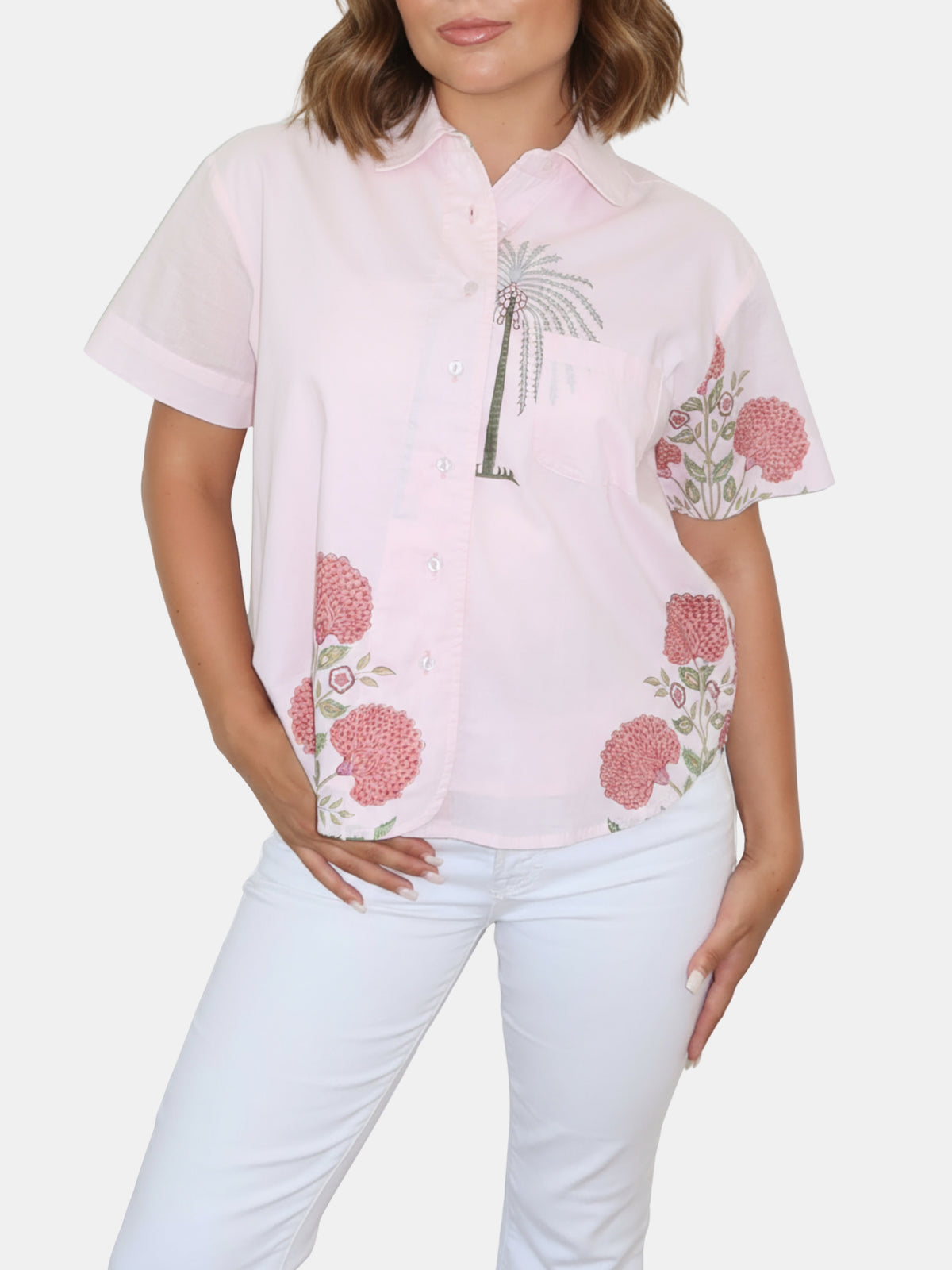 Wren Shirt - Periwinkle