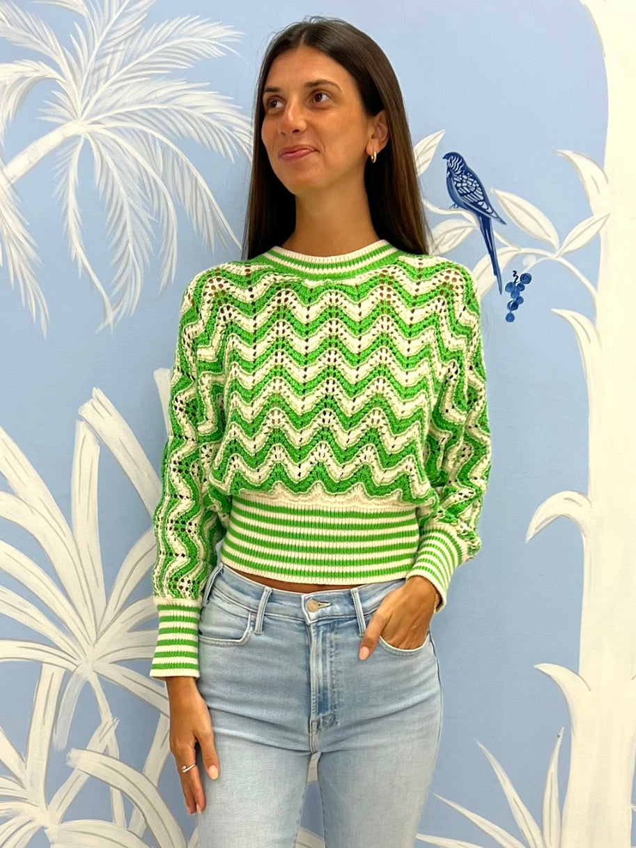 The Ribbed Jumper - Periwinkle