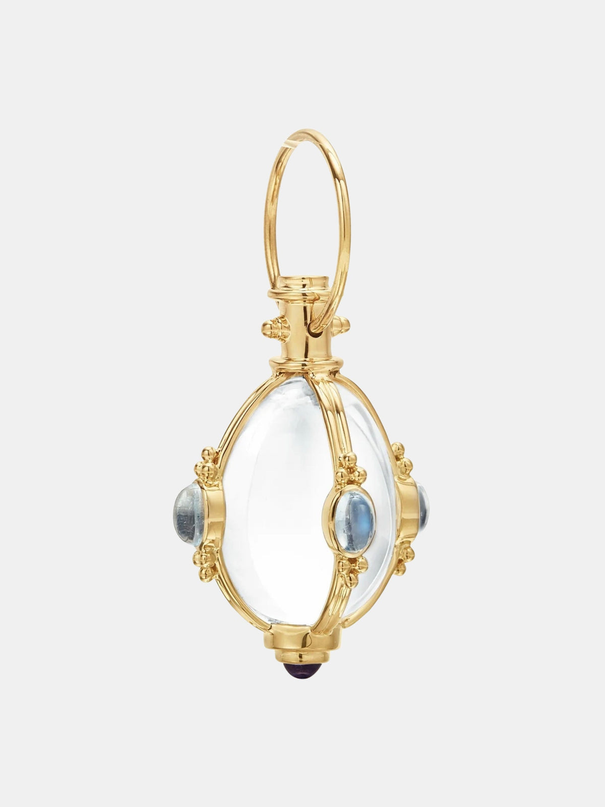 18k Blue Moon Amulet - Periwinkle