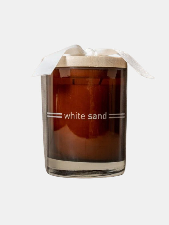 White Sand Candle - Periwinkle