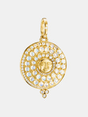 18k Lunar Glow Pendant