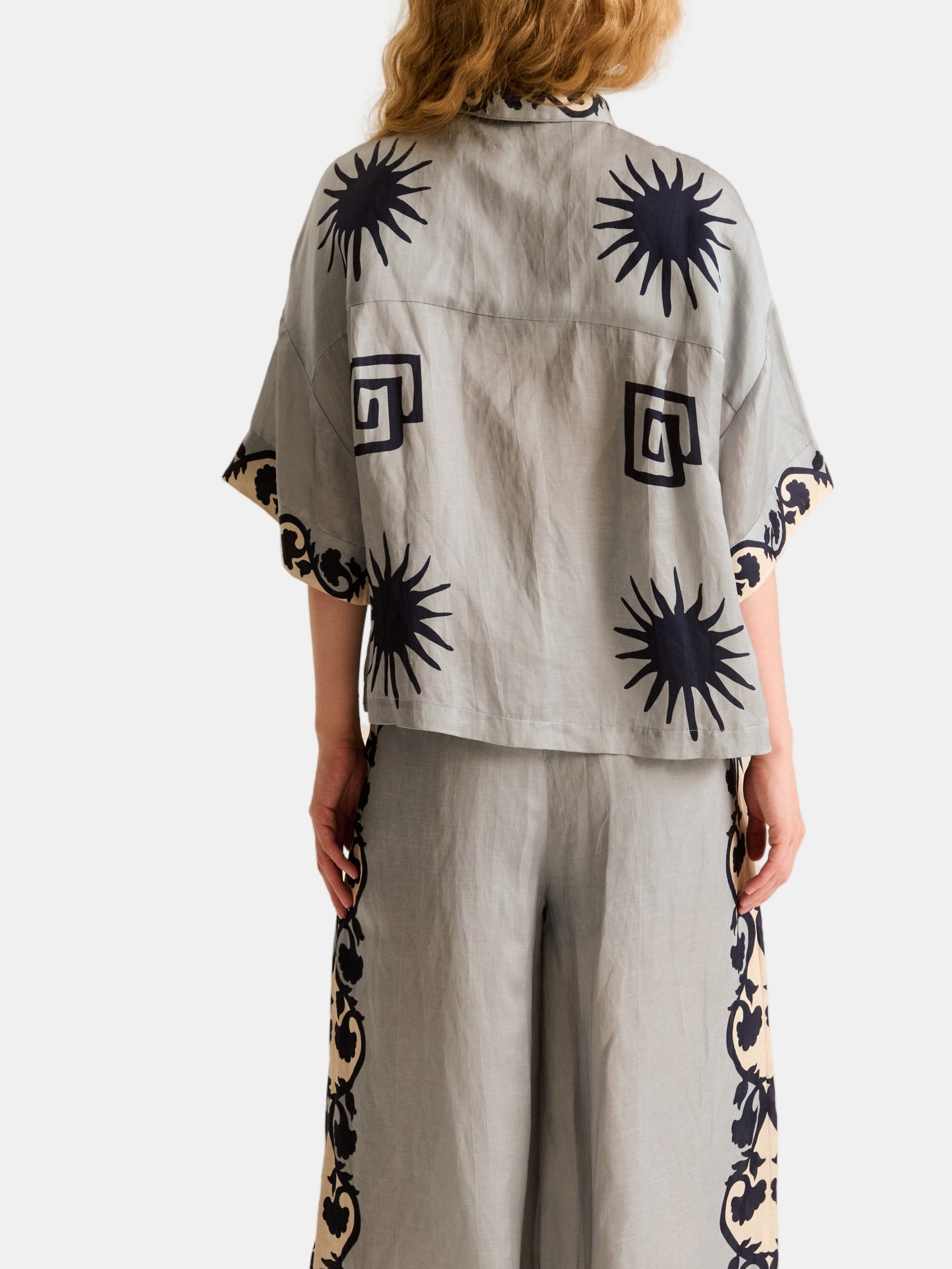 Kimono Top - Periwinkle 