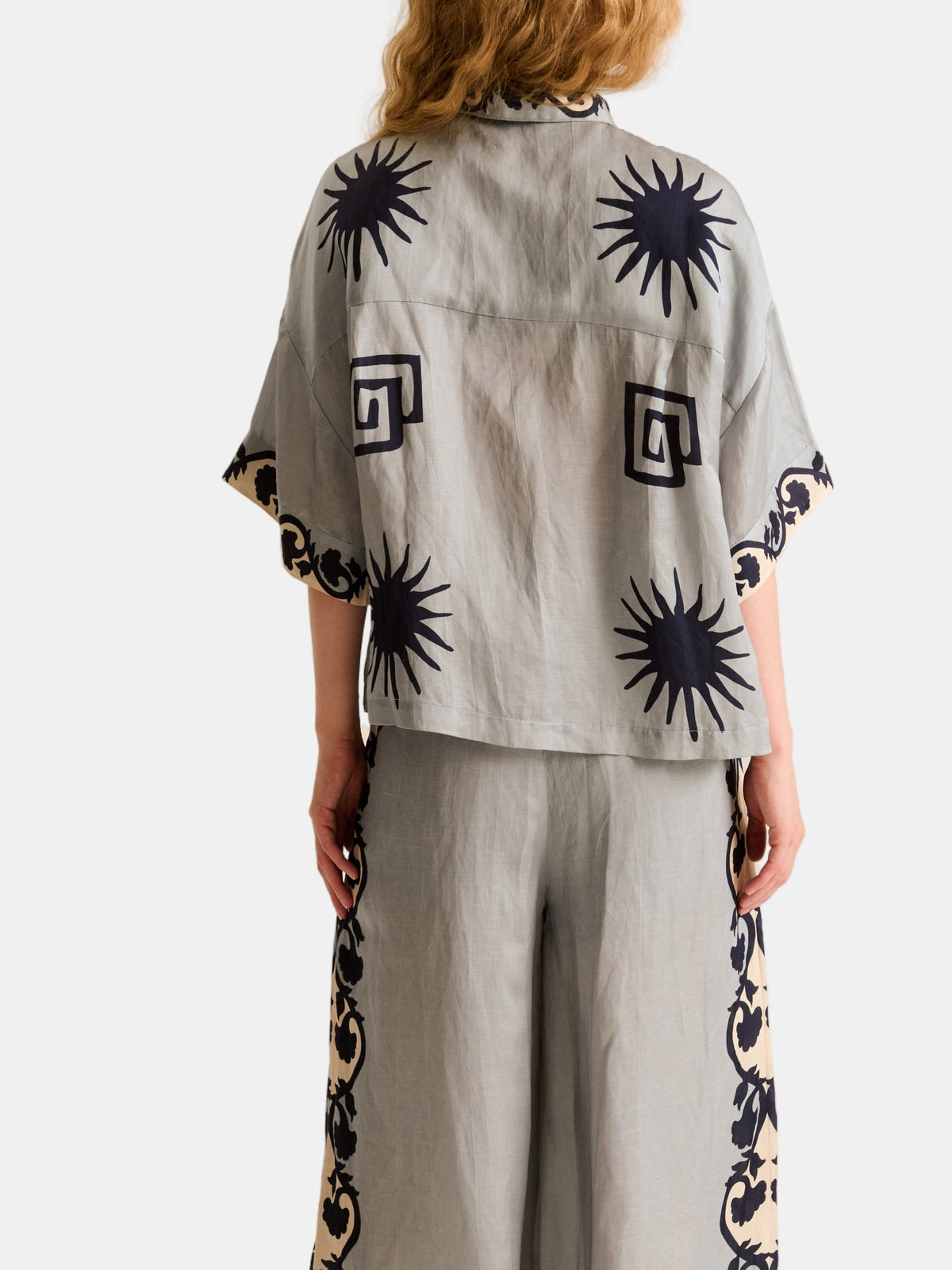 Kimono Top - Periwinkle 