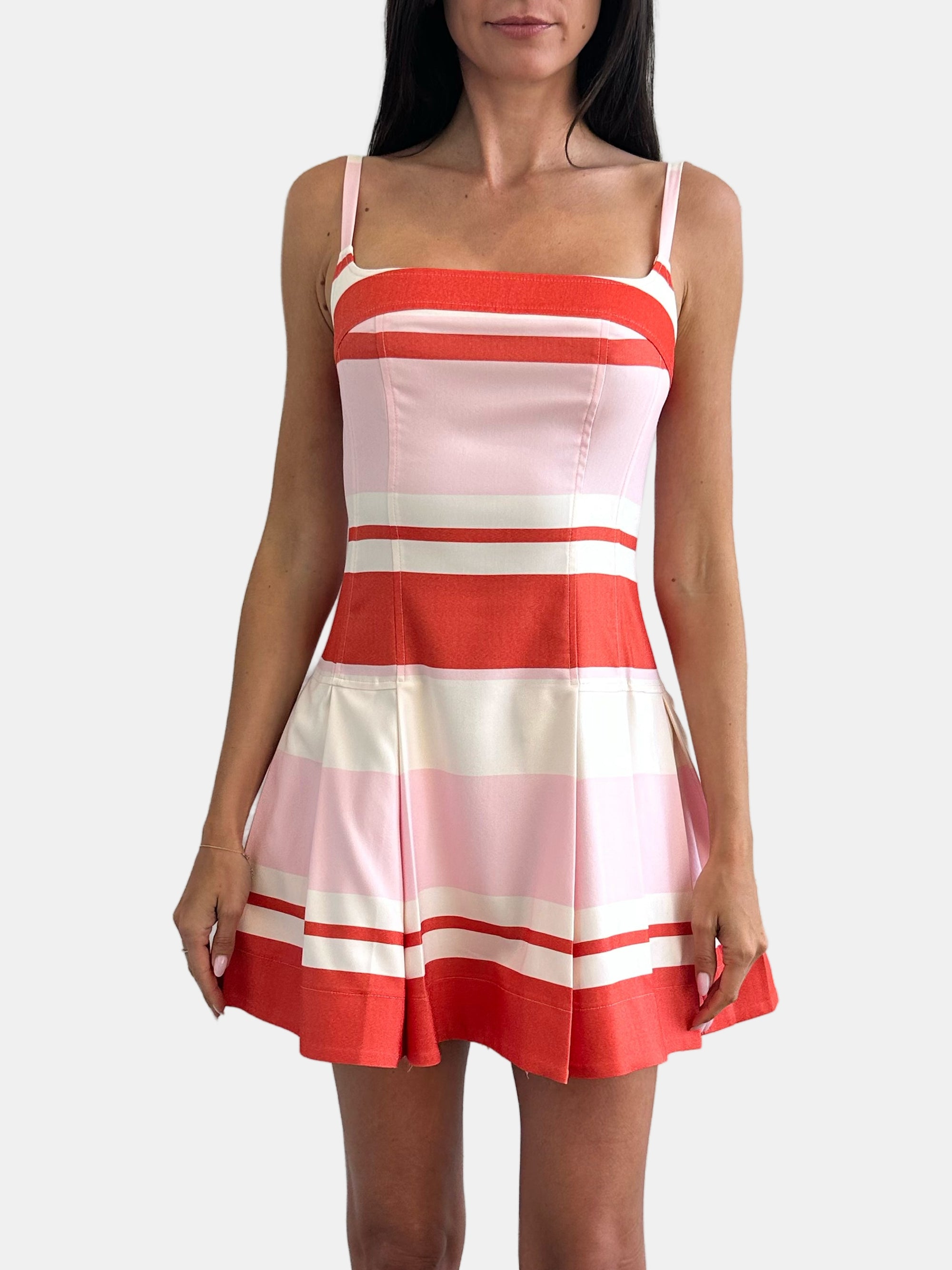 Nelly Bustier Mini Dress - Periwinkle 