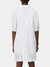 Blanche Short Sleeve Shirt Mini Dress - Periwinkle 
