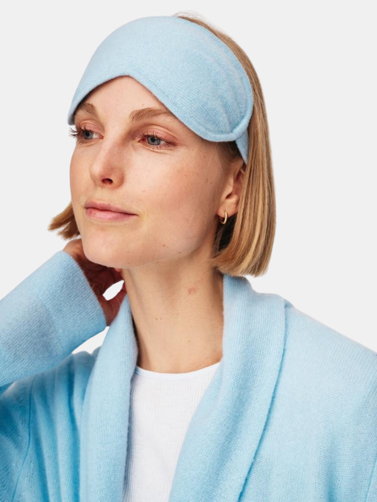 Cashmere Eye Mask - Periwinkle 