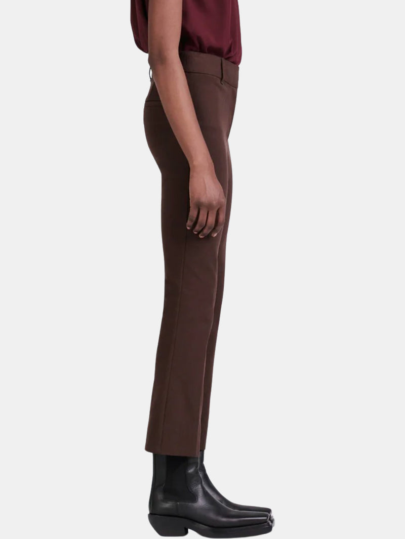 Crosby Cropped Flare Trouser - Periwinkle 