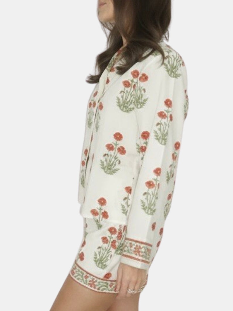 Evelyn Shirt - Periwinkle 