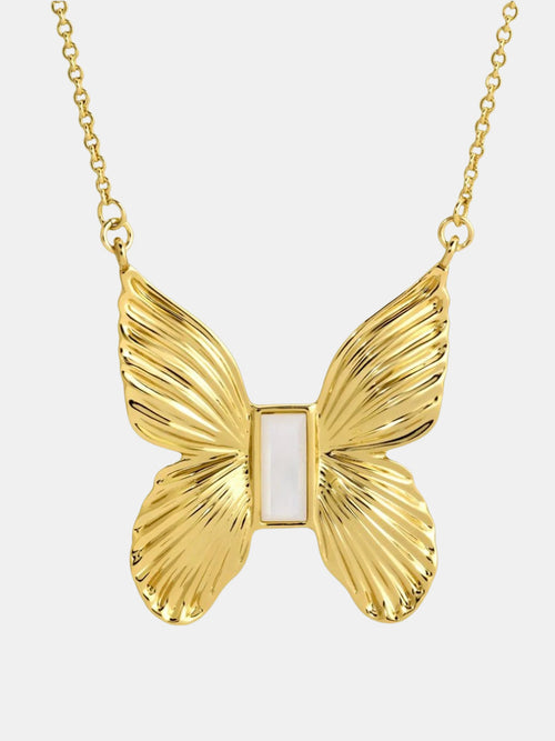 Gem Butterfly Necklace