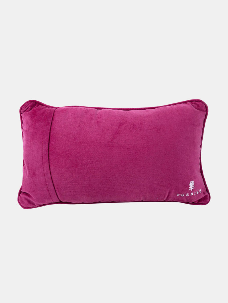 Got It All Together Needlepoint Pillow - Periwinkle 