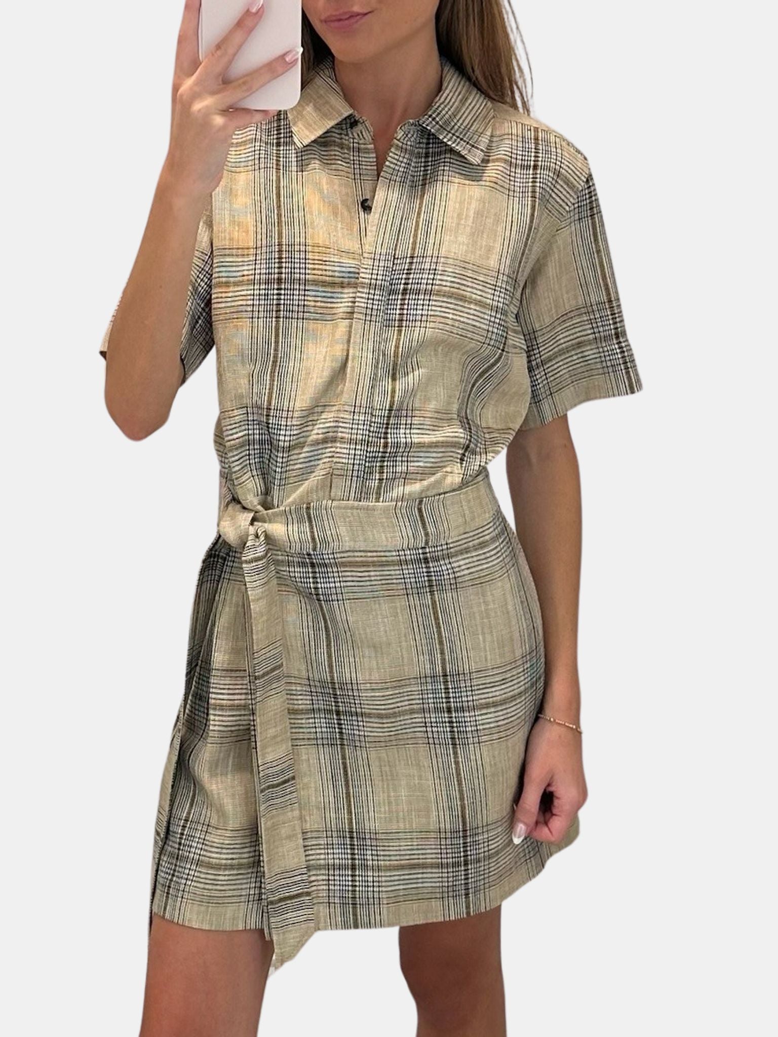 Jensen Wrap Dress - Periwinkle 