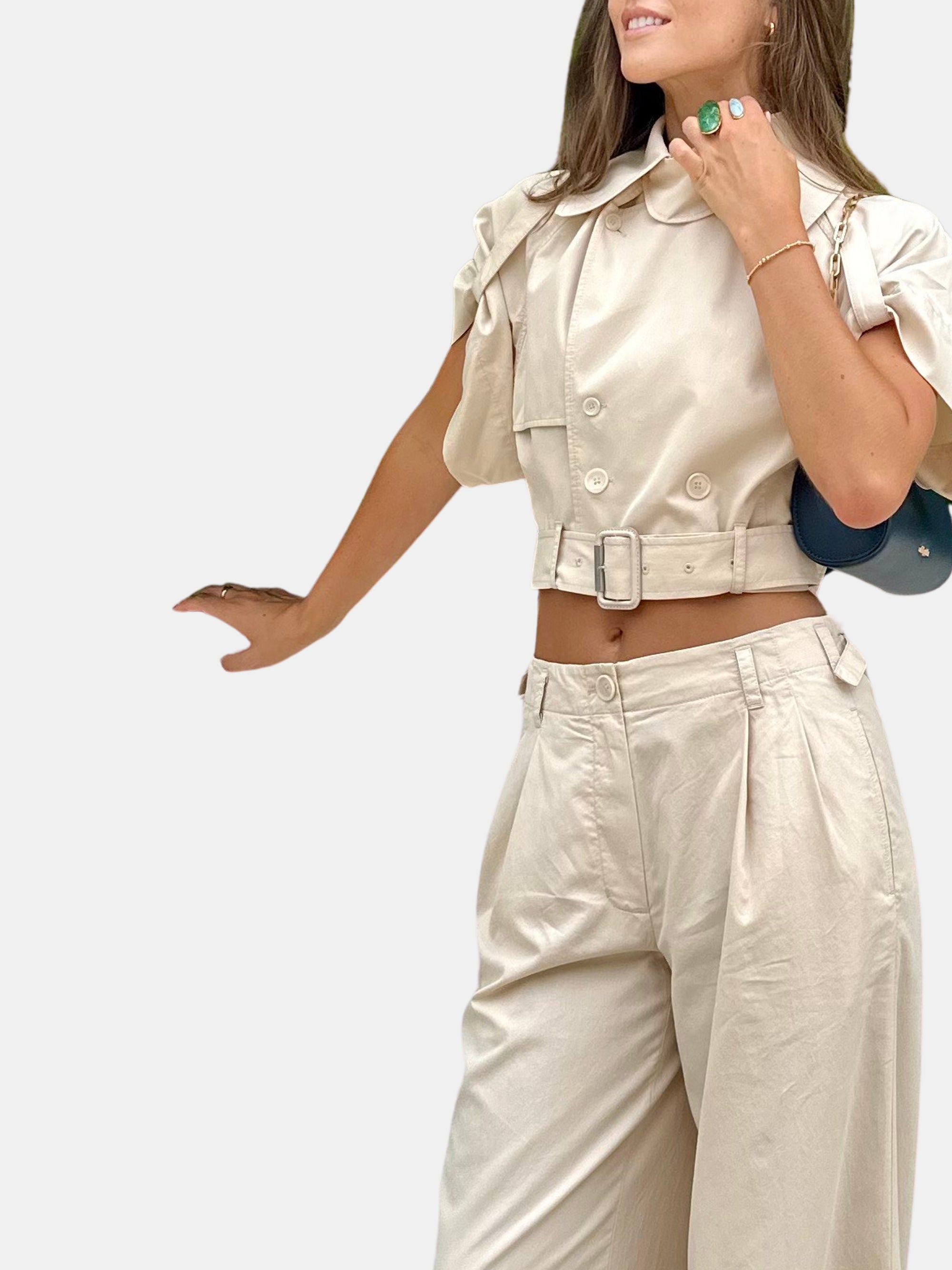 Axel Short-Sleeve Top - Periwinkle 