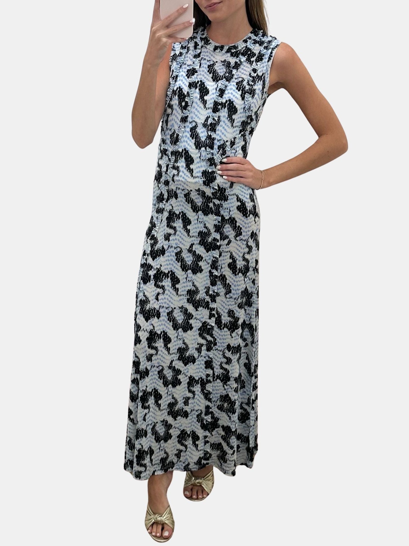 Isabelle Sleeveless Jersey Dress