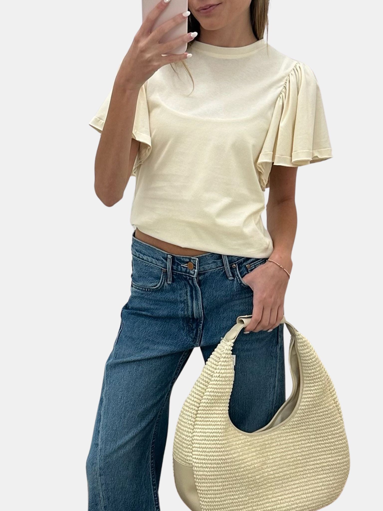Cordelia Short Sleeve Cotton Top