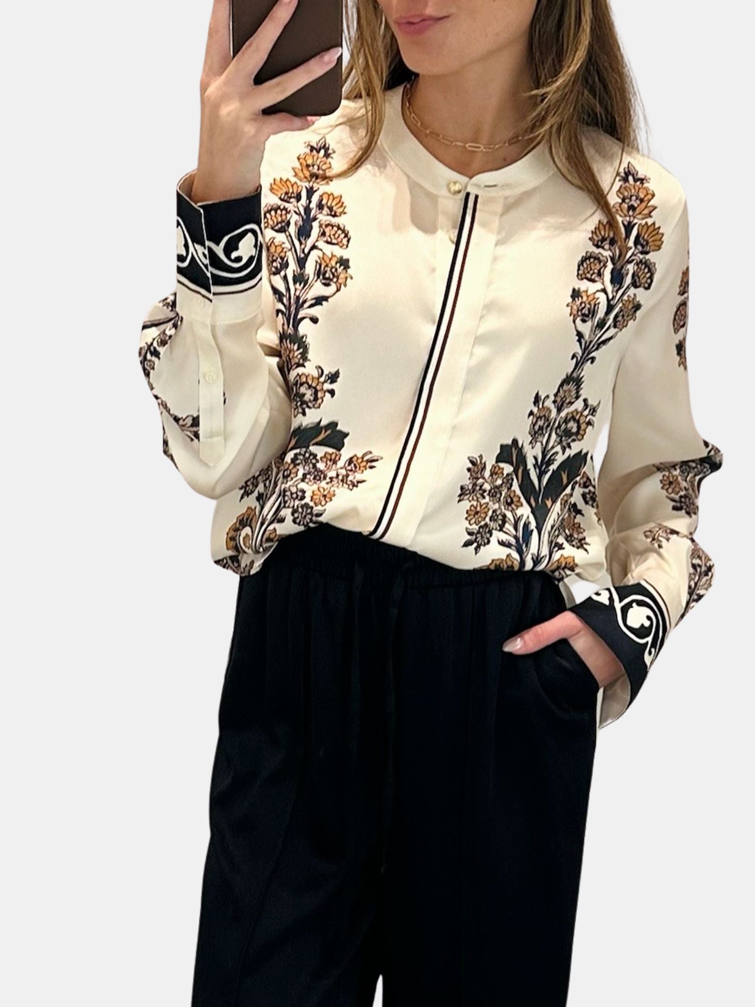 Hoku Blouse - Periwinkle 