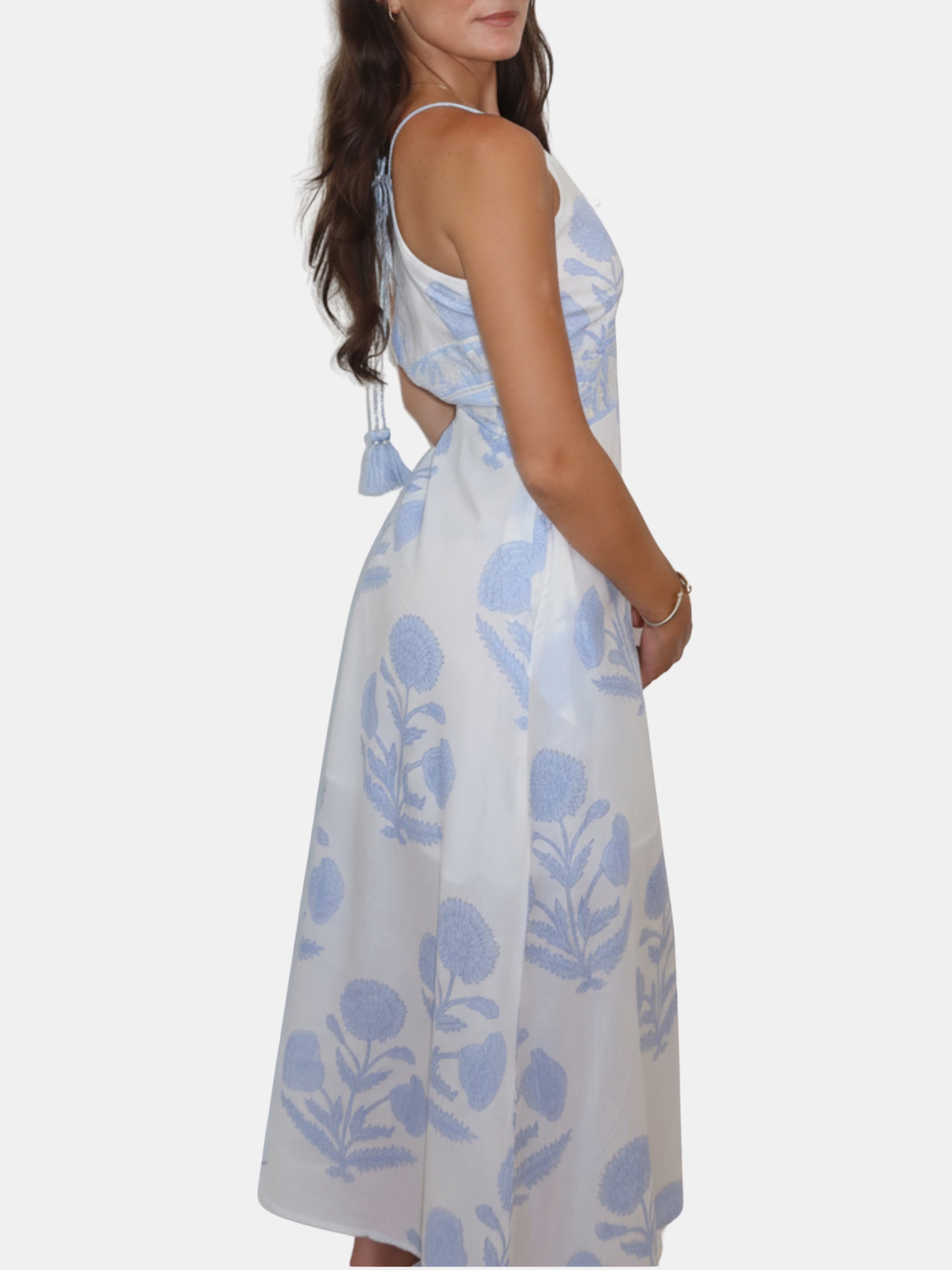 Isabella Dress - Periwinkle 