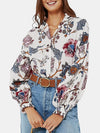 Liberty Floral Top - Periwinkle 