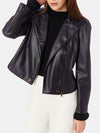 Maeve Moto Jacket - Periwinkle 