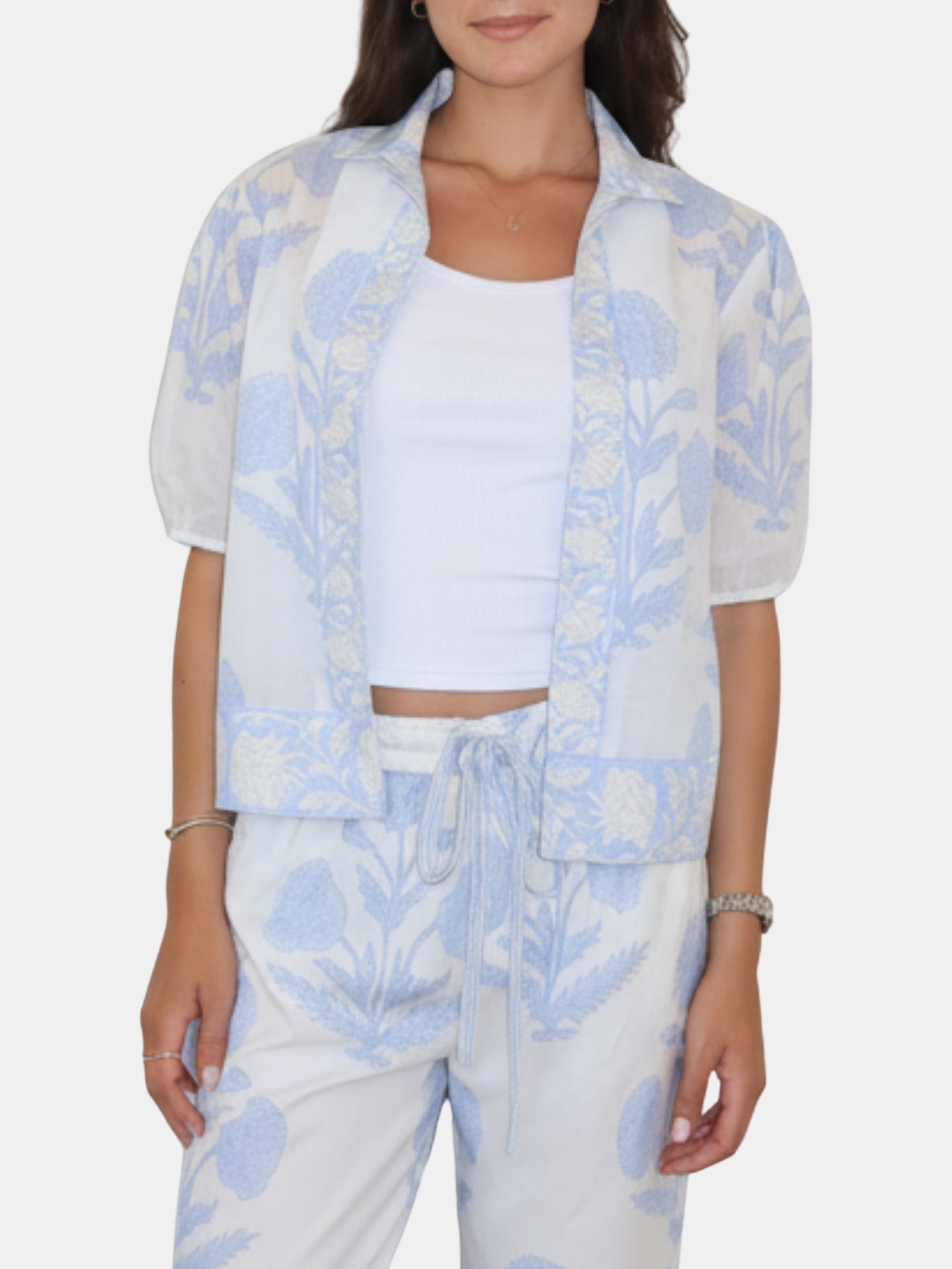 Prachi Top - Periwinkle 