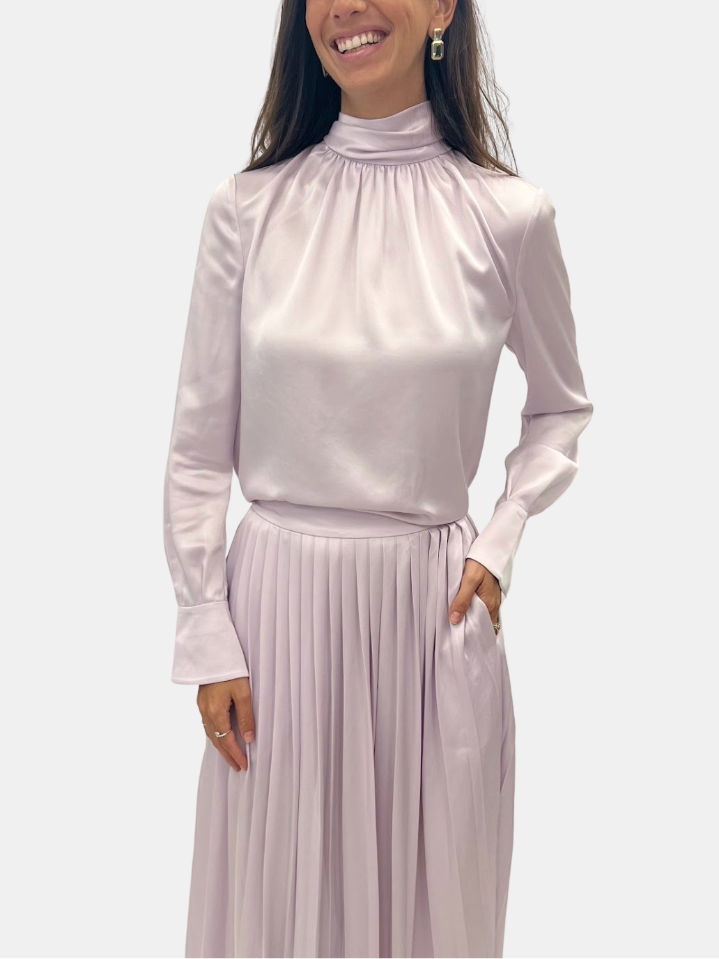 Veronica Blouse - Periwinkle 