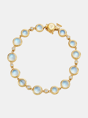 18k Full Moon Bracelet
