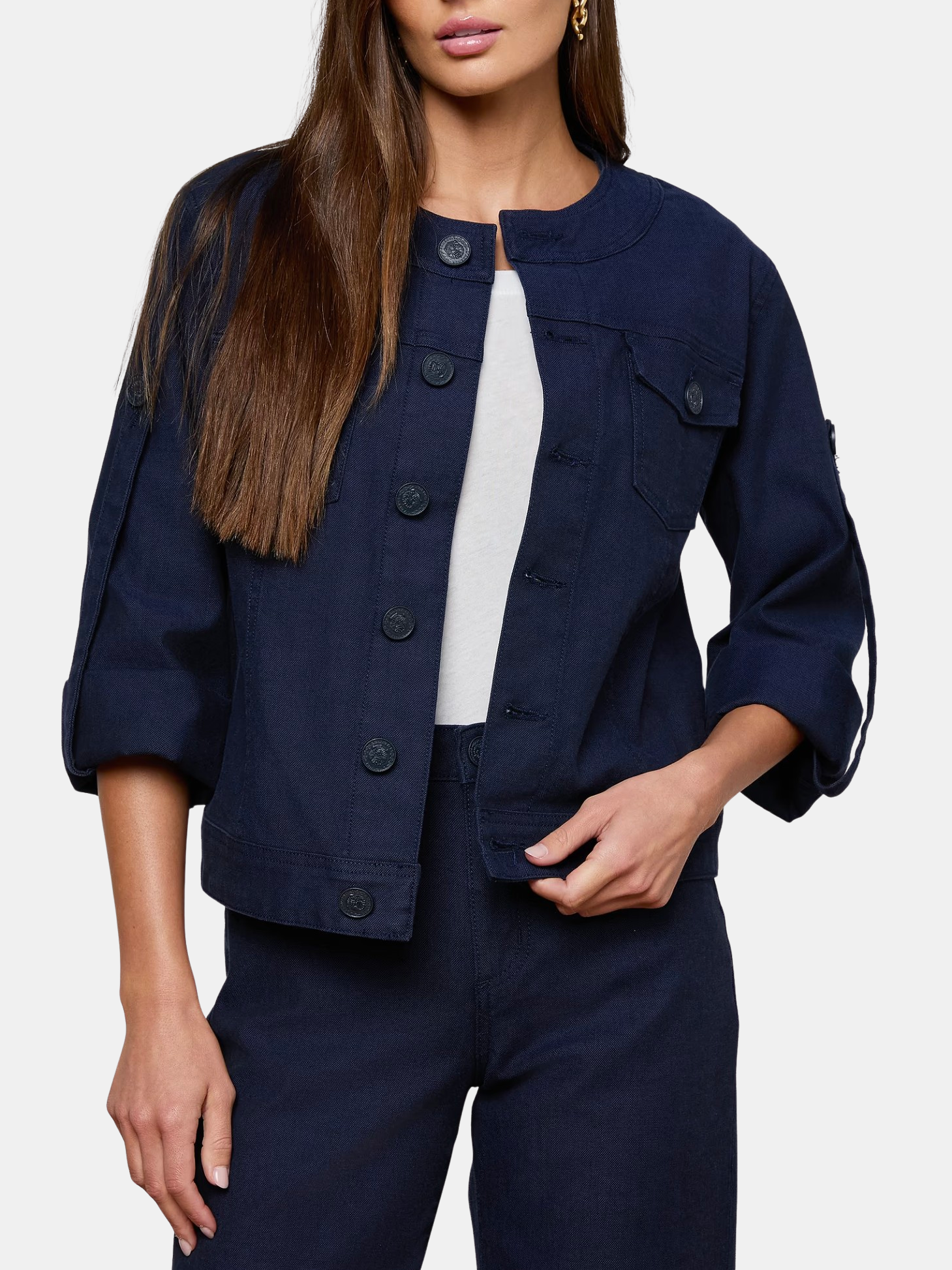 Anouk Collarless Jacket