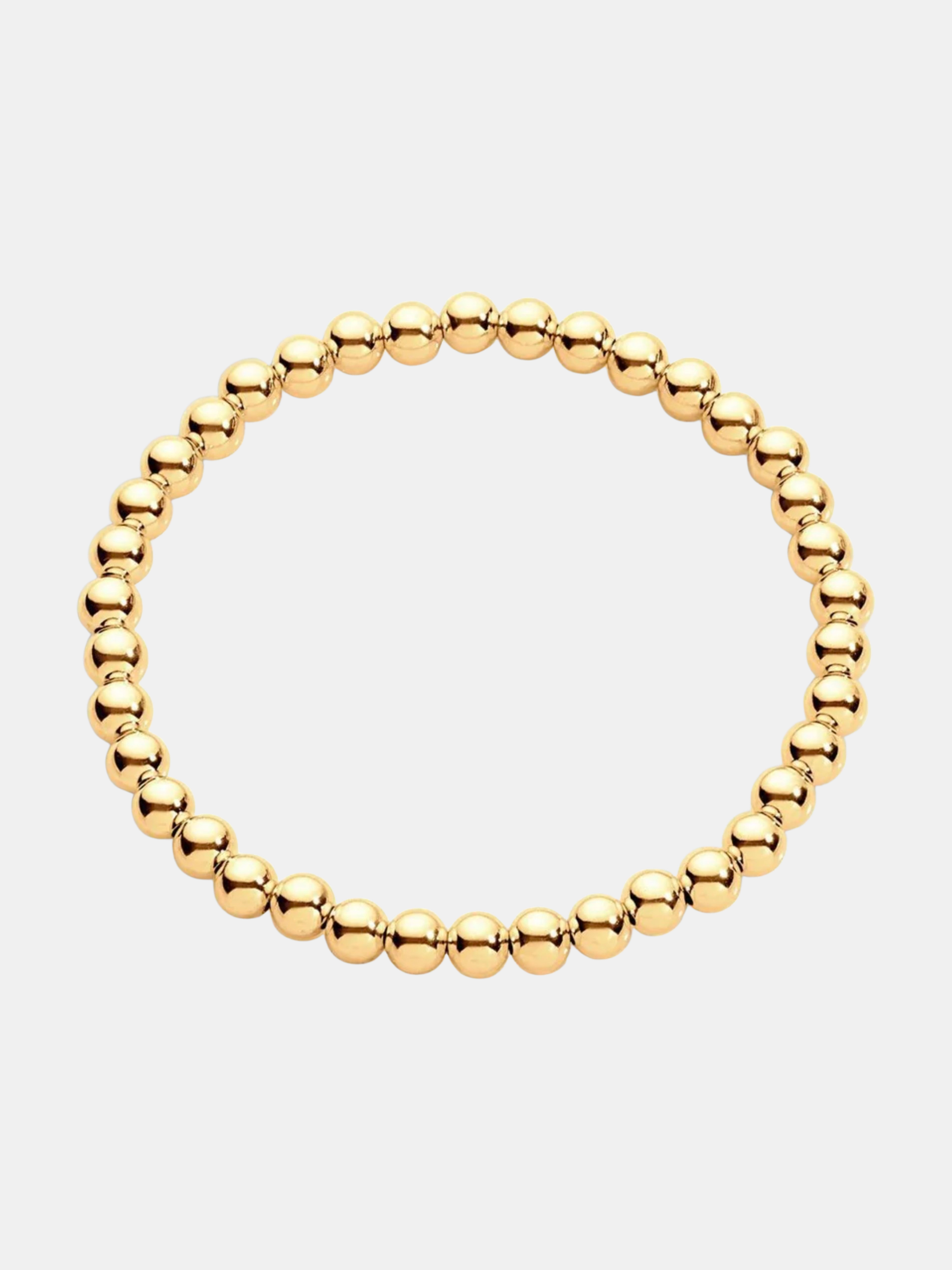 5mm 14k Gold Filled Stretch Bracelet