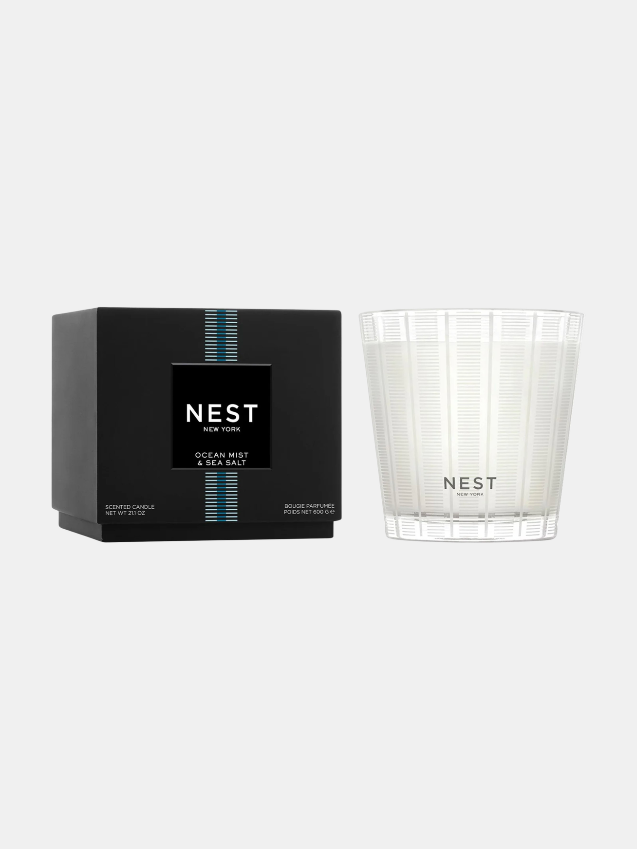 Nest 3-wick Candle 21.1oz - Periwinkle 