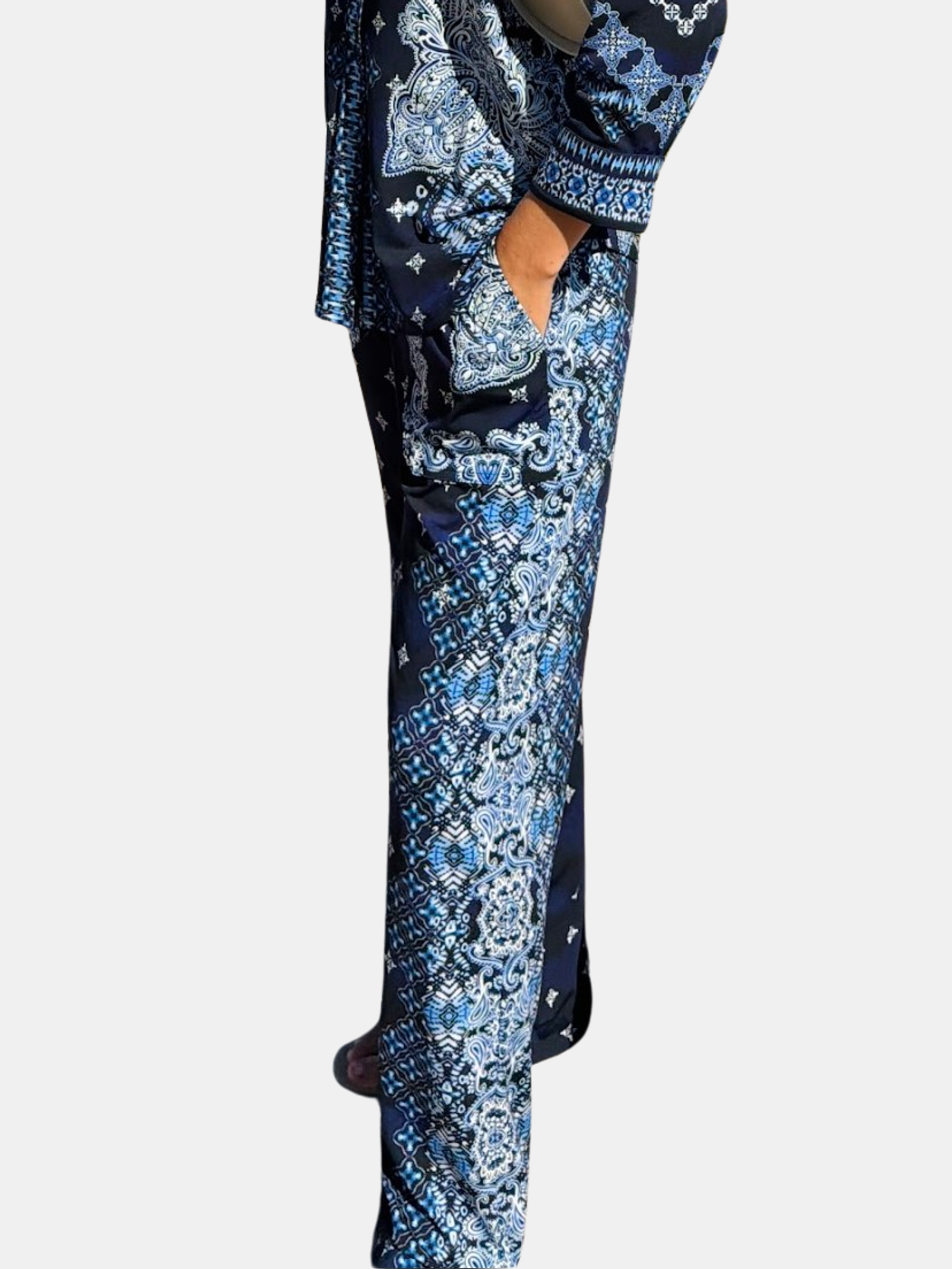 Ladies Pants - Periwinkle 