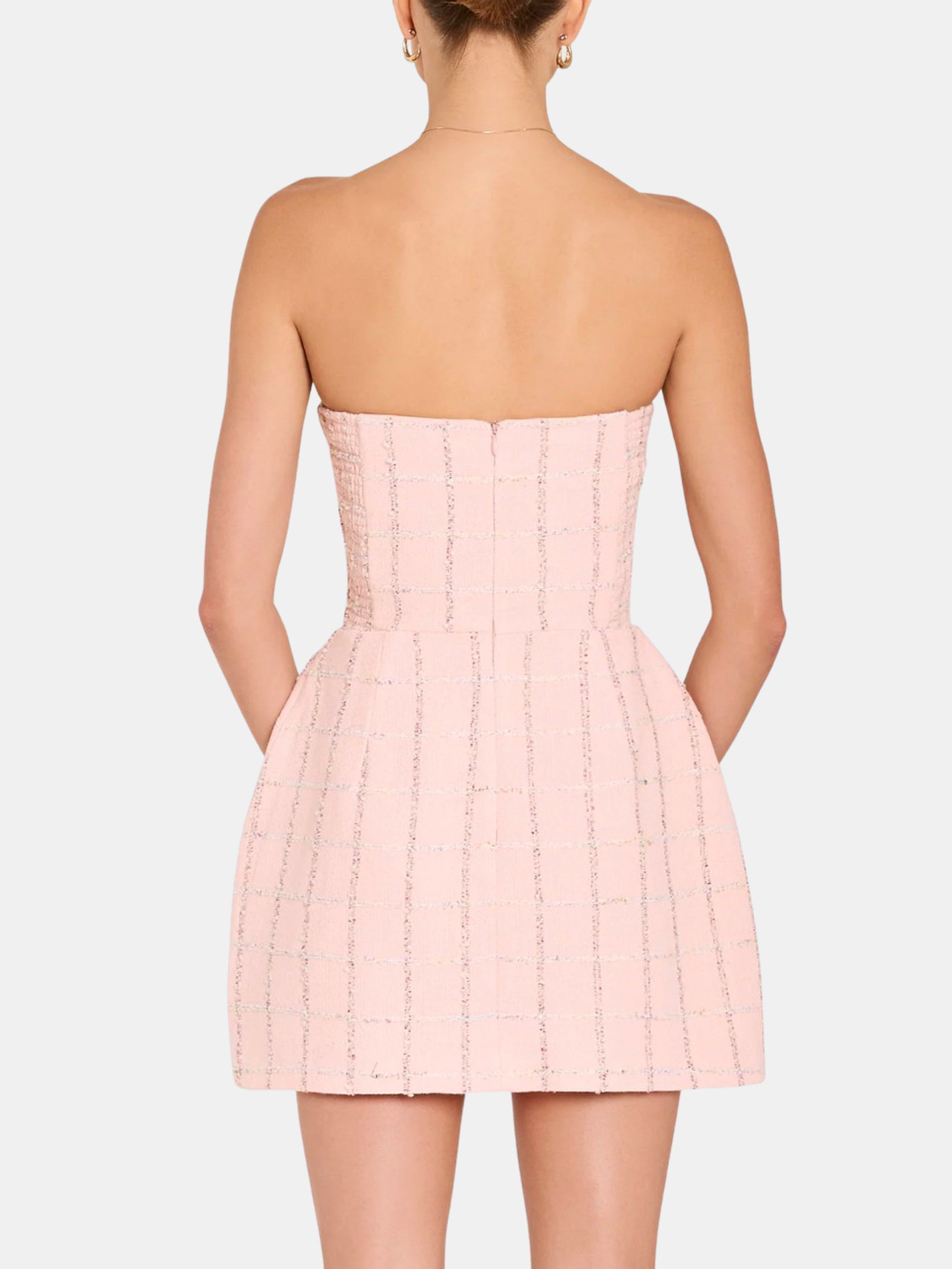 Strapless Bethany Romper - Periwinkle 