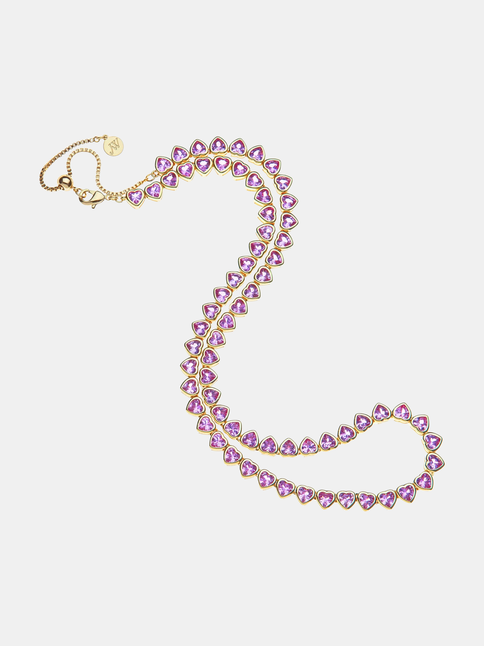 Made From Love Pink Tennis Nec - Periwinkle 