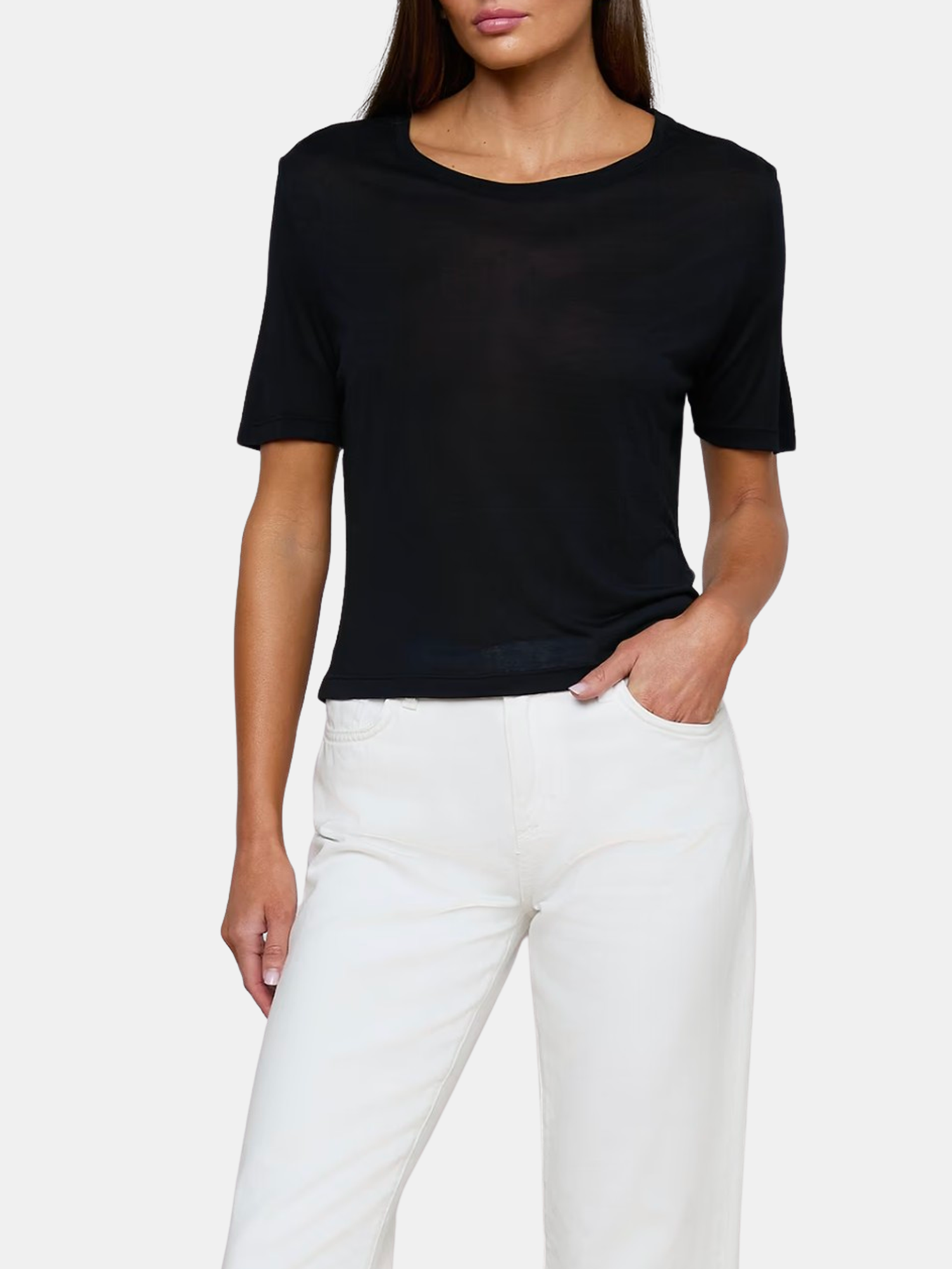 Remy Short-Sleeve Crew Neck Tee - Periwinkle 