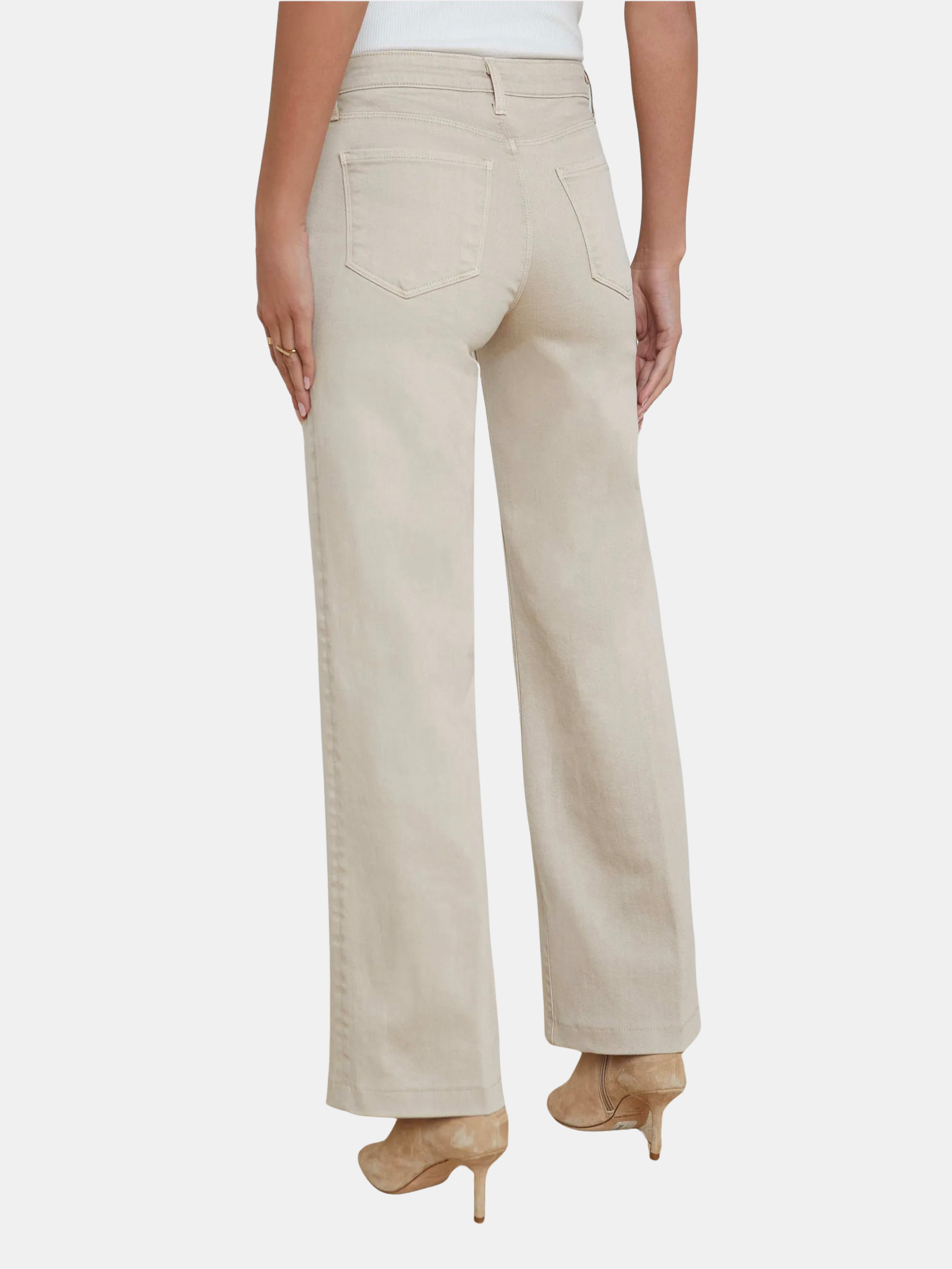 Scottie High-Rise Wide Leg Jean - Periwinkle 