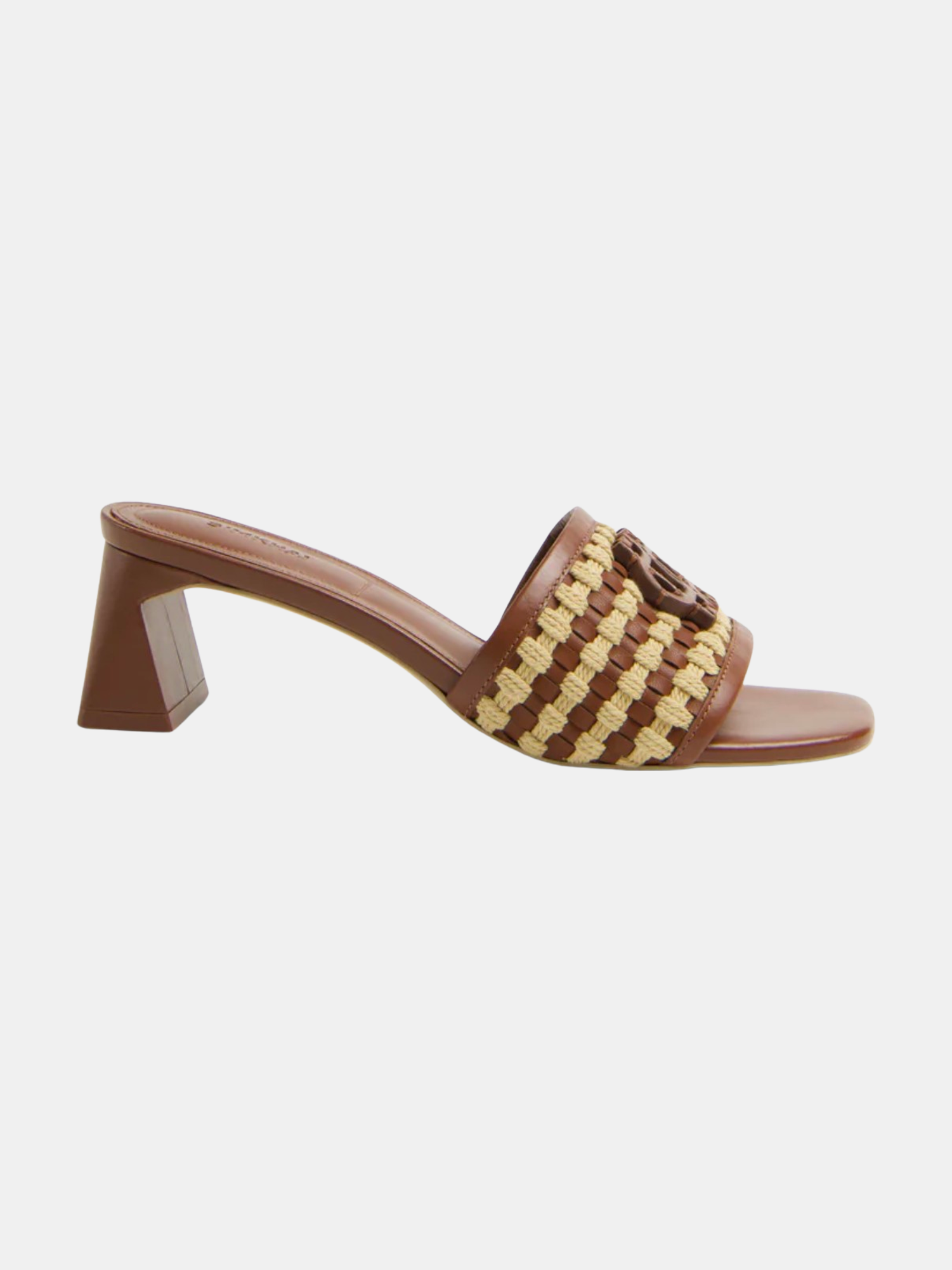 Sydney Rope Woven Block Heel - Periwinkle 