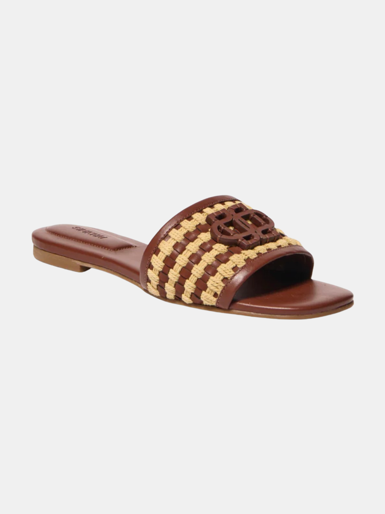 Delphi Rope Woven Flat Sandal - Periwinkle 