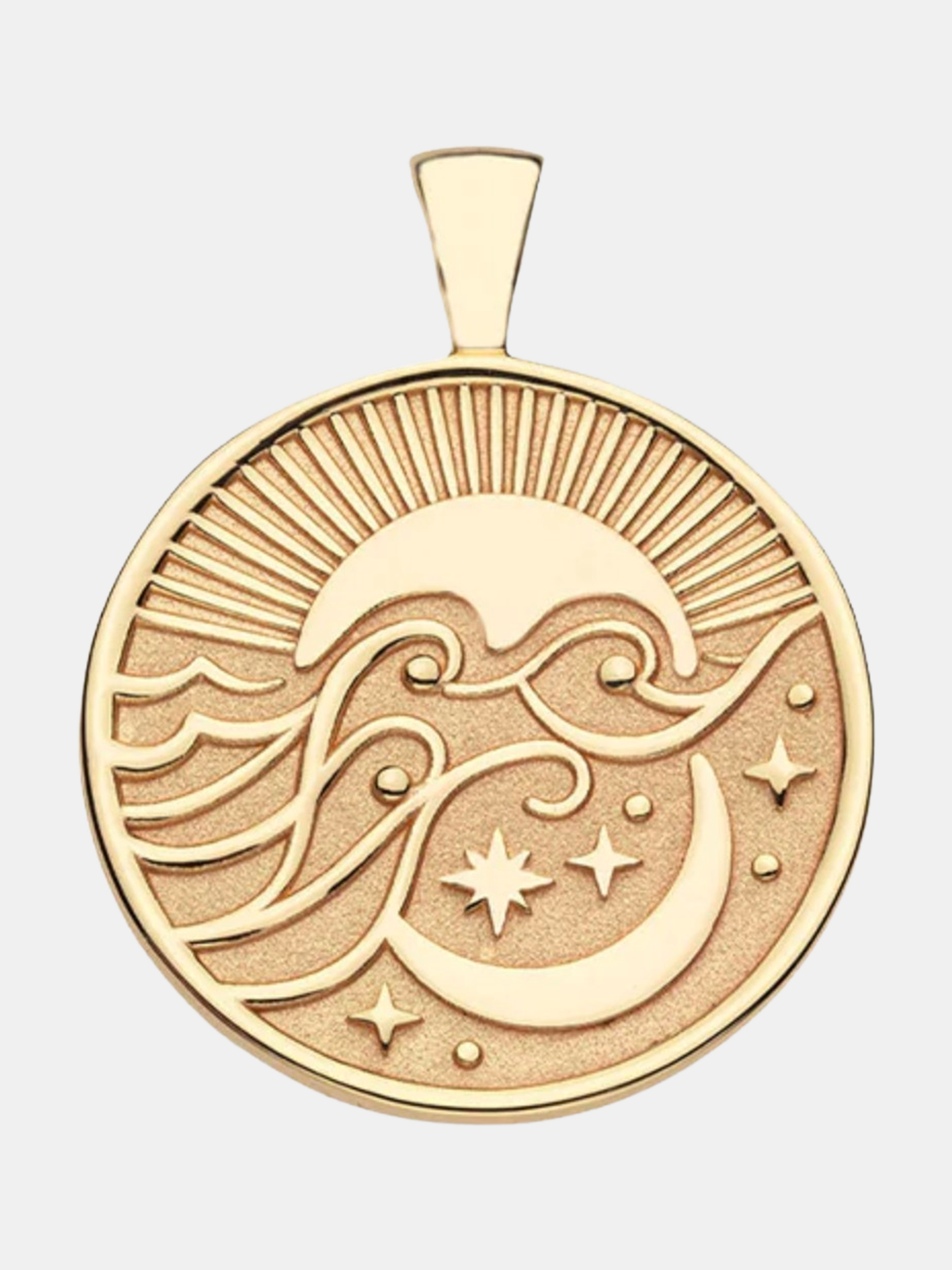 Wanderlust Celestial Jw Small Pendant Coin - Periwinkle 