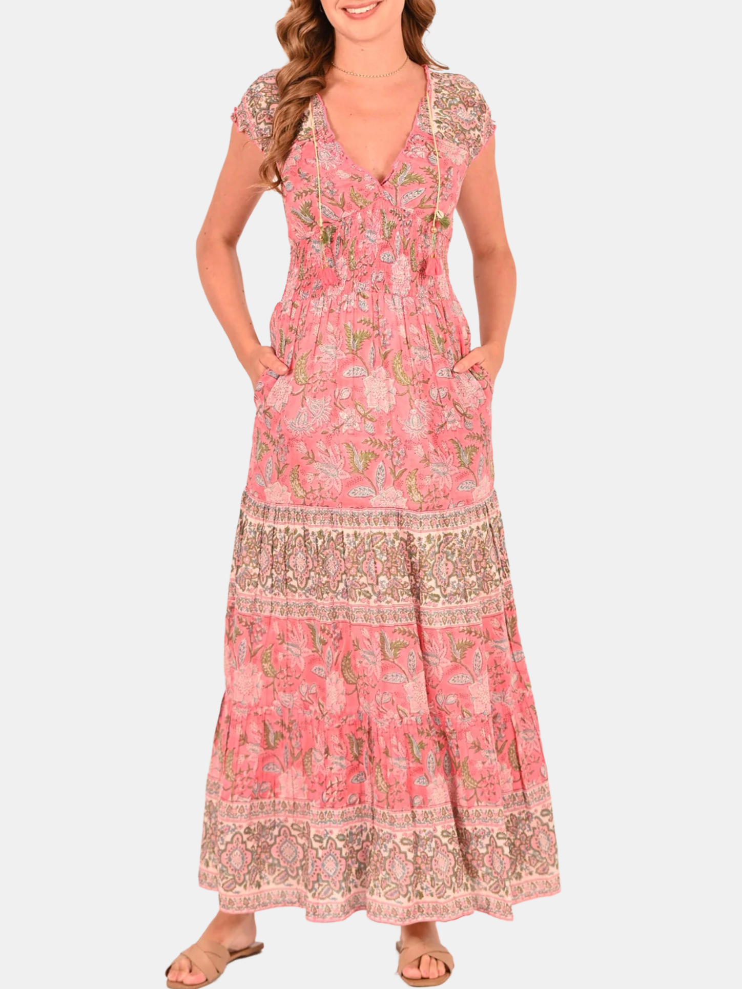 Caroline Maxi - Periwinkle 