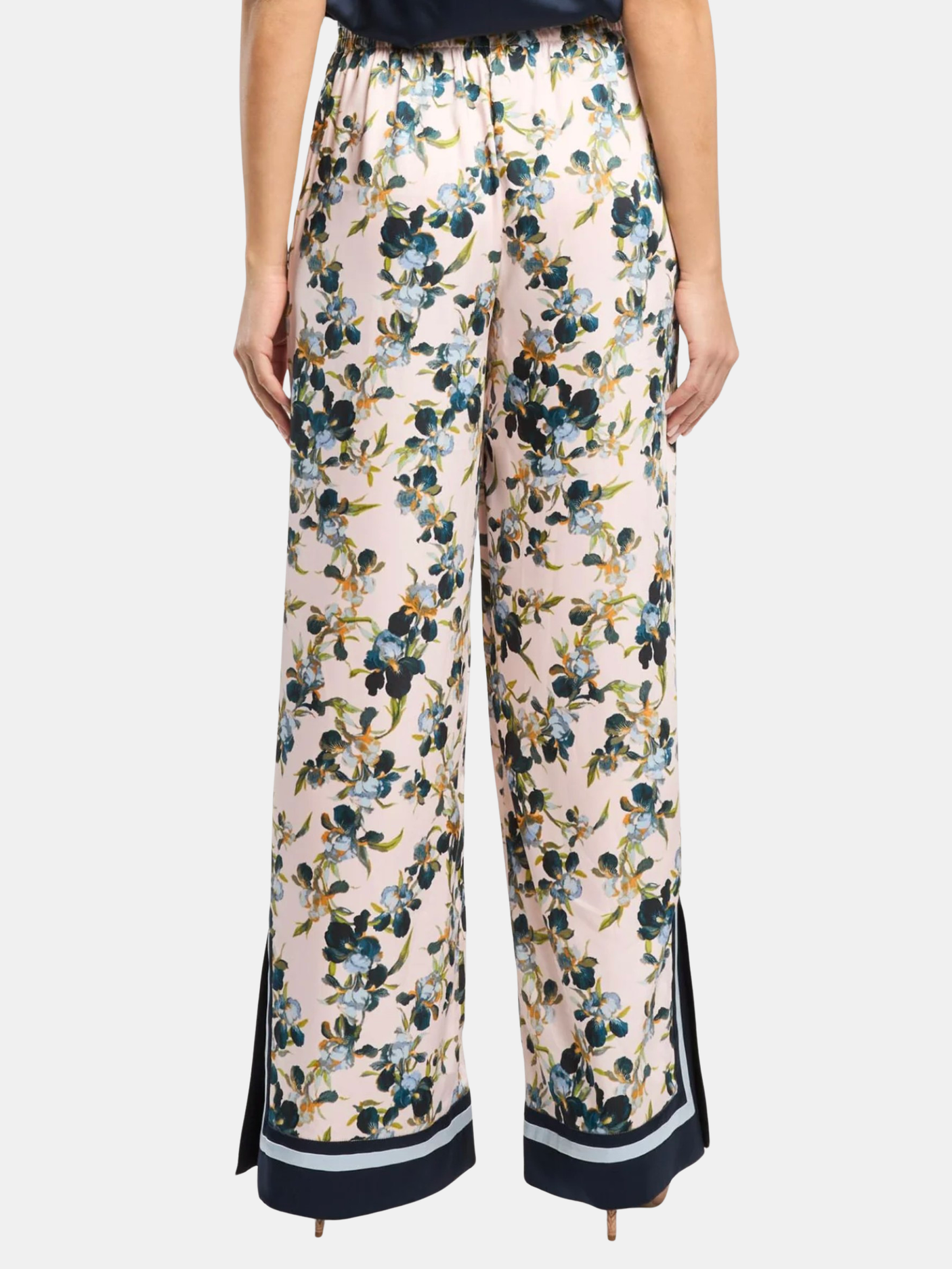 Trailing Iris Asher Pant - Periwinkle 
