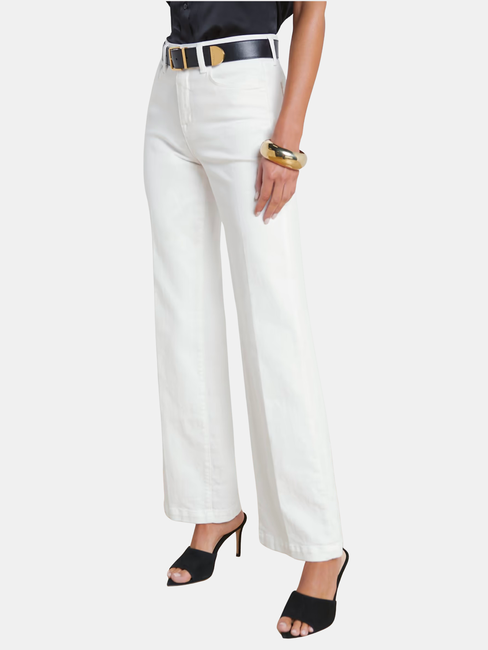 Scottie High-Rise Wide Leg - Periwinkle 