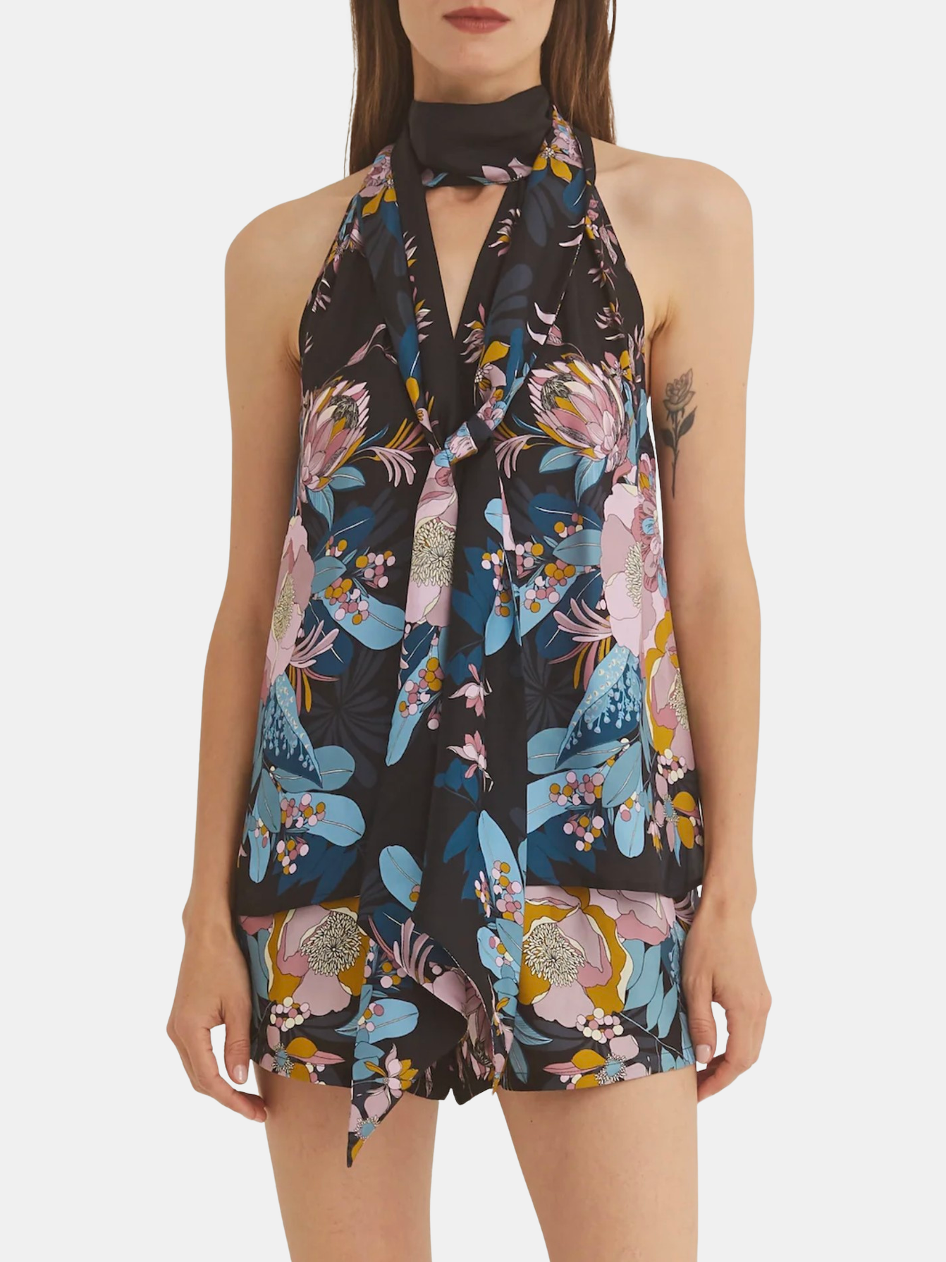 Sundance Halter Top - Periwinkle 